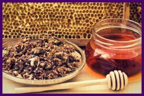 Bee-Produkter - mächteg Immunstimulantien, déi d'Maueren vun de Bluttgefässer mat Krampfadern stäerken