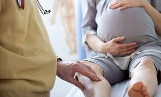 firwat gëtt Krampfadern während der Schwangerschaft